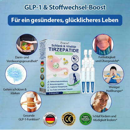 Offizieller Shop | Zvoevo® Slim & Vitality Tirzepatid-Orallösung