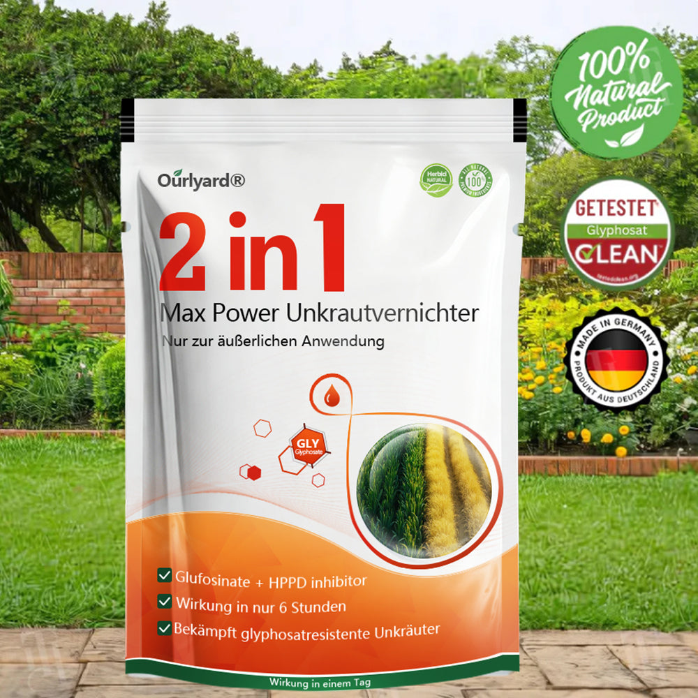 ⚡ Ergebnisse in wenigen Stunden sehen Ourlyard® 2-in-1 Max Leistung Herbizid