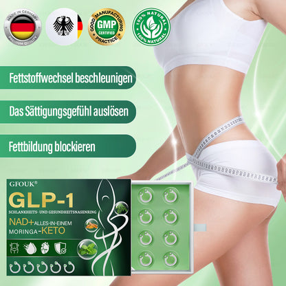 ✅ Hergestellt und versendet aus Deutschland | GFOUK® 𝐆𝐋𝐏-𝟏 Schlankheits- & Gesundheit Nasenring｜⚡ Schnelles Fettverbrennen & Stoffwechselbalance