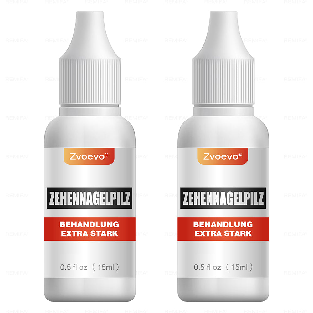 ✅ Hergestellt und versendet aus Deutschland | Zvoevo® Extra Starkes Nagelpilz-Behandlungsmittel, Antimykotische Lösung für Zehen- oder Fingernägel-up
