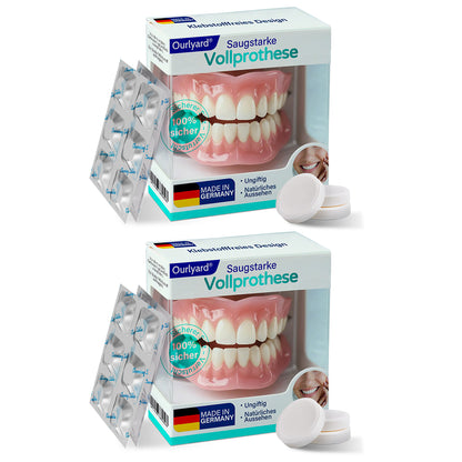 ✅ Hergestellt & Versand aus Deutschland | Ourlyard® Vollprothese mit Saugpassform 🍀