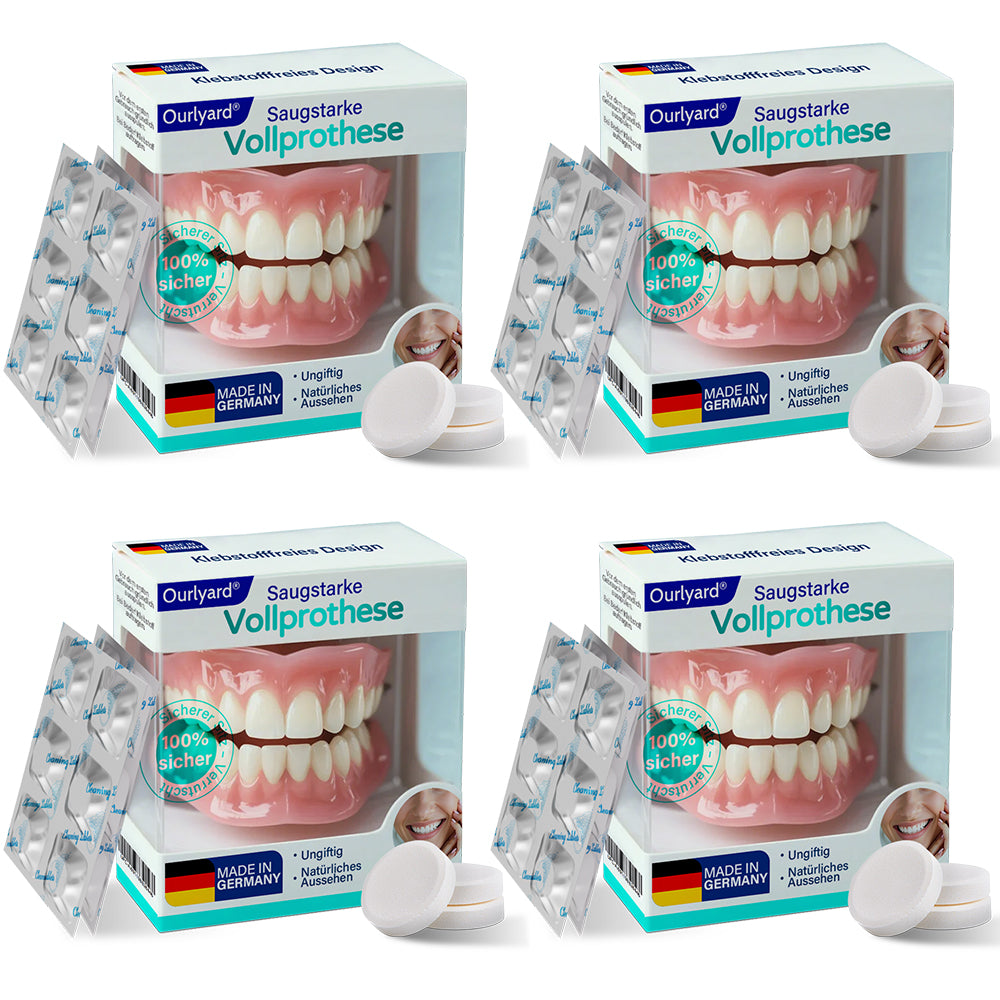 ✅ Hergestellt & Versand aus Deutschland | Ourlyard® Vollprothese mit Saugpassform 🍀