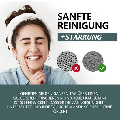 ✅ Hergestellt und versendet aus Deutschland | Ourlyard® Natürlicher Baumharz-Remineralisierungskaugummi – Zuckerfreier Xylit-Kaugummi mit Hydroxylapatit 🍀