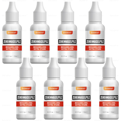 ✅ Hergestellt und versendet aus Deutschland | Zvoevo® Extra Starkes Nagelpilz-Behandlungsmittel, Antimykotische Lösung für Zehen- oder Fingernägel-up