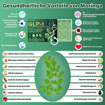 ✅ Hergestellt und versendet aus Deutschland | GFOUK® 𝐆𝐋𝐏-𝟏 Schlankheits- & Gesundheit Nasenring｜⚡ Schnelles Fettverbrennen & Stoffwechselbalance