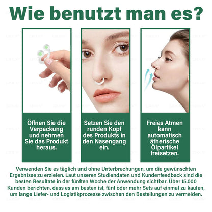 ✅ Hergestellt und versendet aus Deutschland | GFOUK® 𝐆𝐋𝐏-𝟏 Schlankheits- & Gesundheit Nasenring｜⚡ Schnelles Fettverbrennen & Stoffwechselbalance